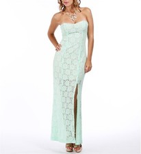 NWT Sleeveless Windsor Prom Formal Junior Cocktail Dress size 13 Mint Long New