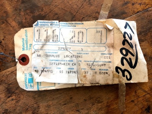 NOS GM 1970-75 Chevrolet Camaro Chevelle Impala 396-402-454 A/C Support Bracket - Picture 2 of 9