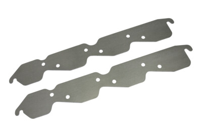 Moroso BBC Exhaust Block Off Storage Plates Gen IV Moroso BBC Exhaust Block Off Storage Plates Gen IV