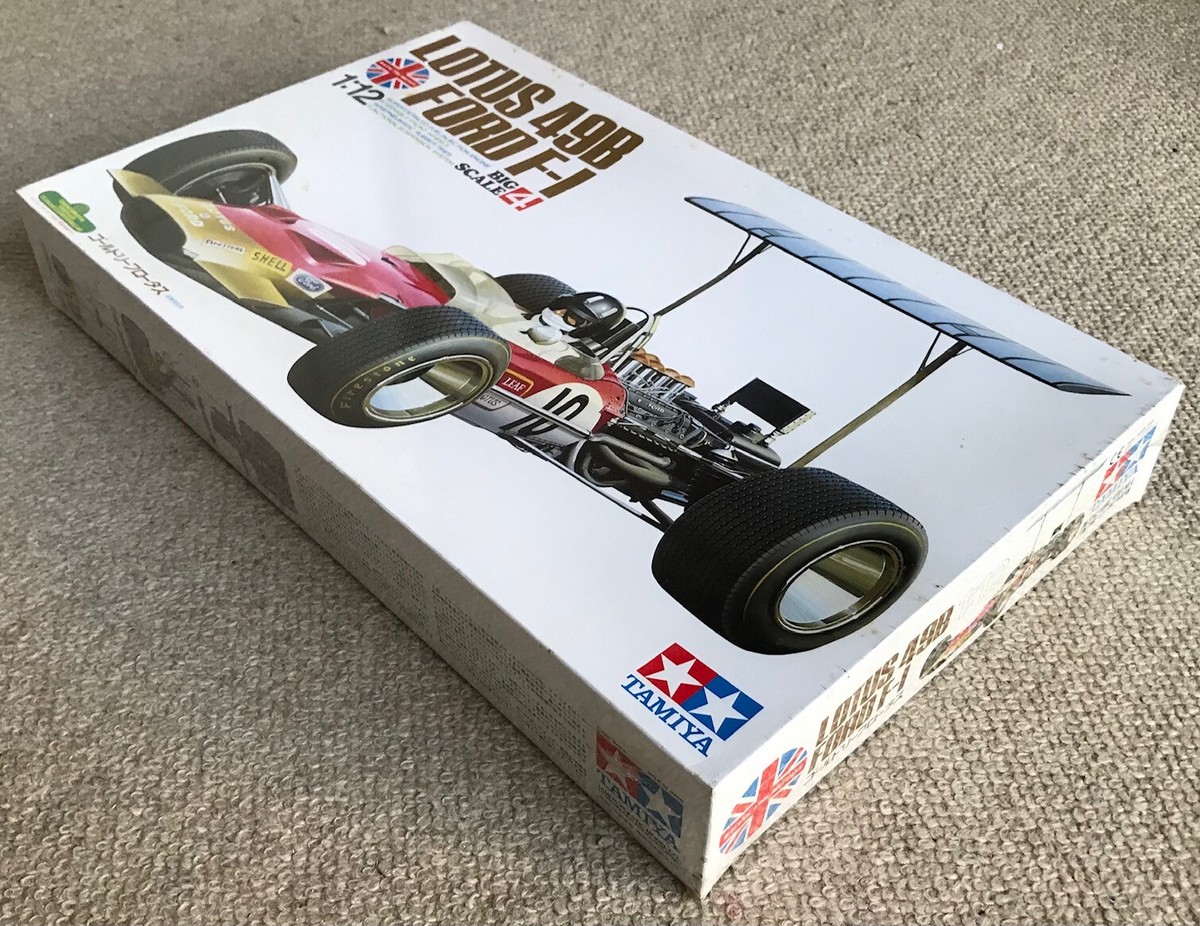 TAMIYA 1/12 LOTUS 49B FORD F1 Racing Car Mokel Kit in