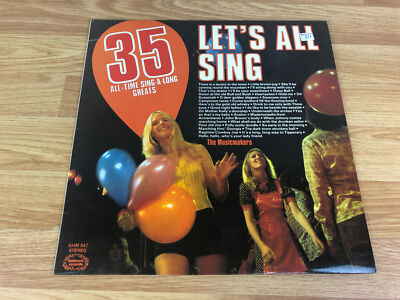 Lets All Sing 35 All Time Sing A Long Greats 12  Vinyl LP Record