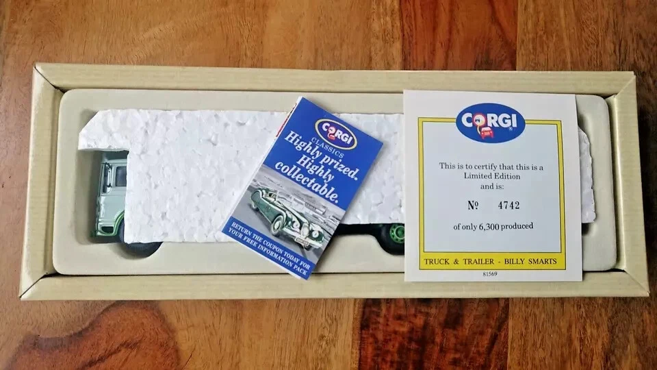 Camión y remolque Corgi 97891 AEC Mercury BILLY SMART'S CIRCUS edición limitada NUEVO Foto 3 de 3