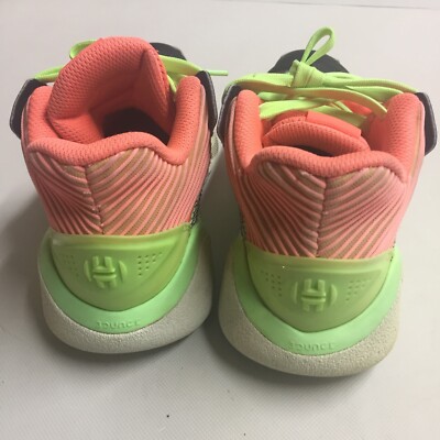 Adidas Harden Stepback J Black & Coral Green EH2769 Size 4.5  display picture 1