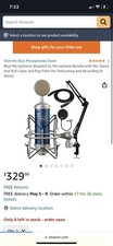 Blue Microphones Bluebird SL Studio Condenser Microphone - Blue