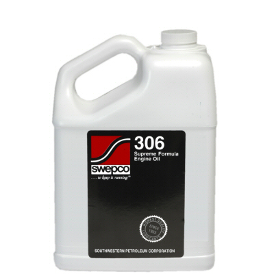 Swepco 306 20w50 Supreme Formula Engine Oil - 1 Case, 6 Gallons