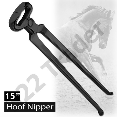 Professional Farrier Hoof Cutter Nipper Horse Trimmer 15" Black