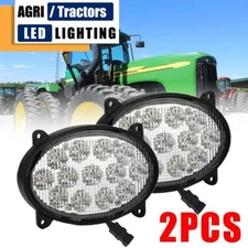 Oval LED Tractor Hood Light Headlight RE181282 For John Deere 8120,9120,9220
