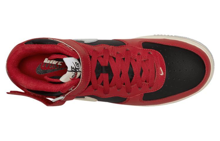 Nike Air Force 1 '07 LV8 Mid Split - University Red Black