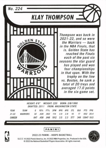 2022-23 PANINI NBA HOOPS Basketball Base Set - COMPLETE your set Pick your card - Picture 429 of 441