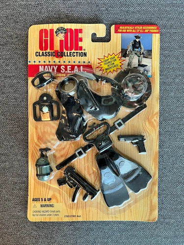 GI Joe NAVY SEAL Mission Gear 1997 Classic Collection Accessories 12" Figure 1:6