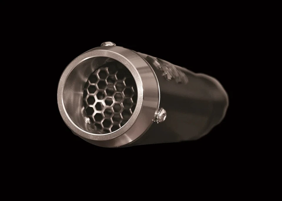 Mini megafone Slip On Exhaust 06 - 07 Suzuki GSX R 600 & 750 NOVO EUA aço inoxidável - Imagem 2 de 4