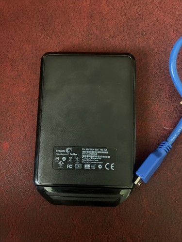 750GB Seagate FreeAgent GoFlex PRO 9ZR8N2-500 External Portable Hard Drive USB - Picture 2 of 2