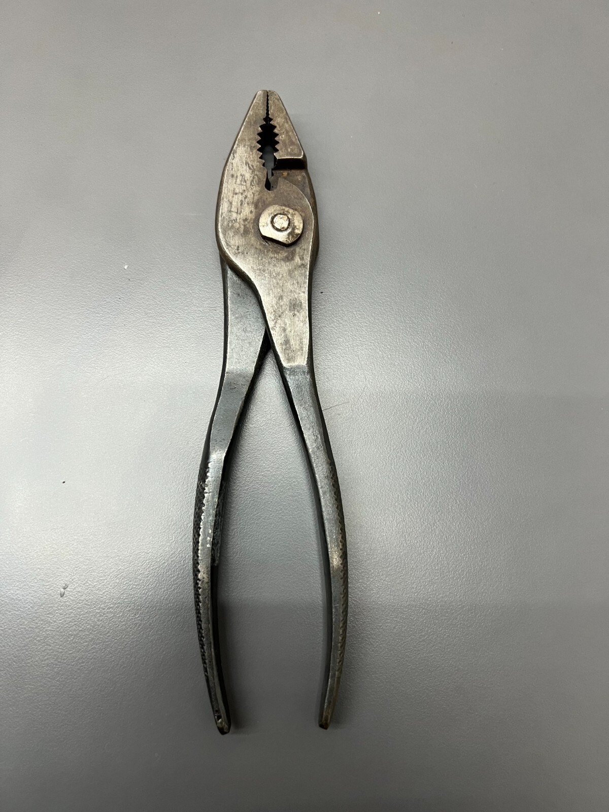 VINTAGE UTICA 8" SLIP JOINT CRIMPING PLIERS No. 5118 TEXTURED GRIP EXC USA! eBay