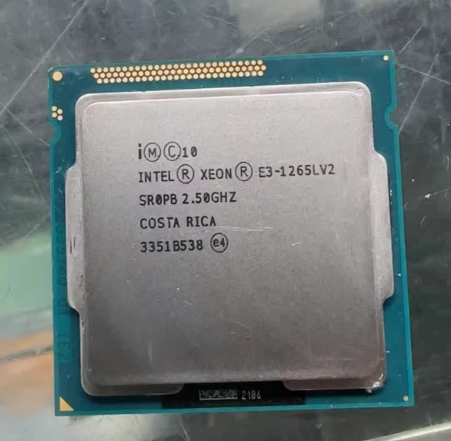 Intel Xeon E3-1265L V2 LGA1155 CPU Processer Quad-Core 2.5GHz 8M E3-1265LV2 45W - Image 3 of 3