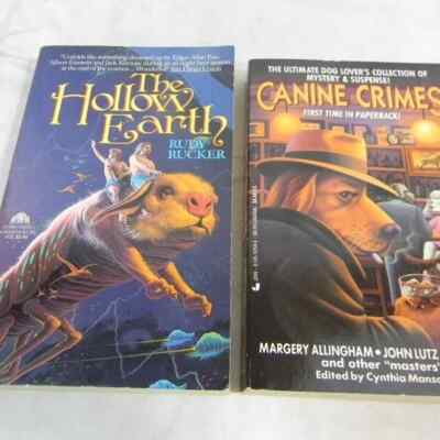 ''The Hollow Earth'' by Ruby Rucker / ''Canine Crimes'' by Margery Allingham
