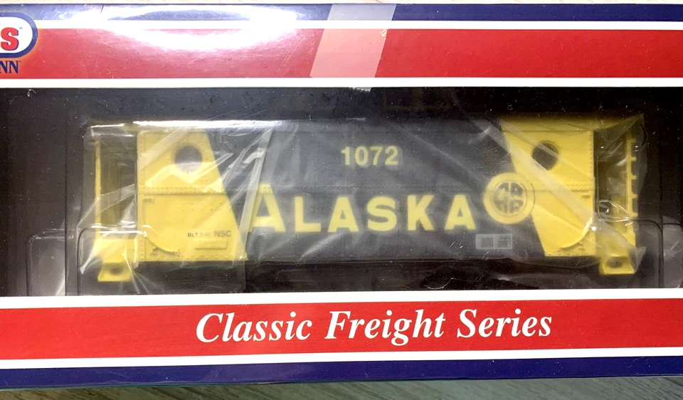 Williams by Bachmann Alaska Railway N5c Illuminated Porthole Caboose - Image 2 of 4