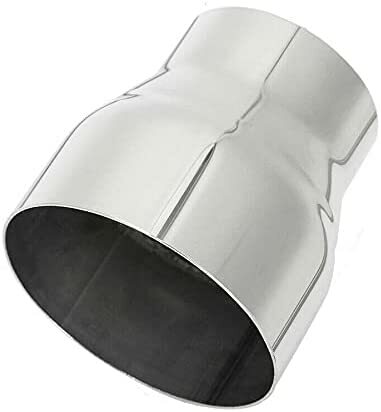 2in to 2.5in Exhaust Pipe Adapter Connector Reducer 2" ID to 2.5" OD Universal - Foto 7 di 7