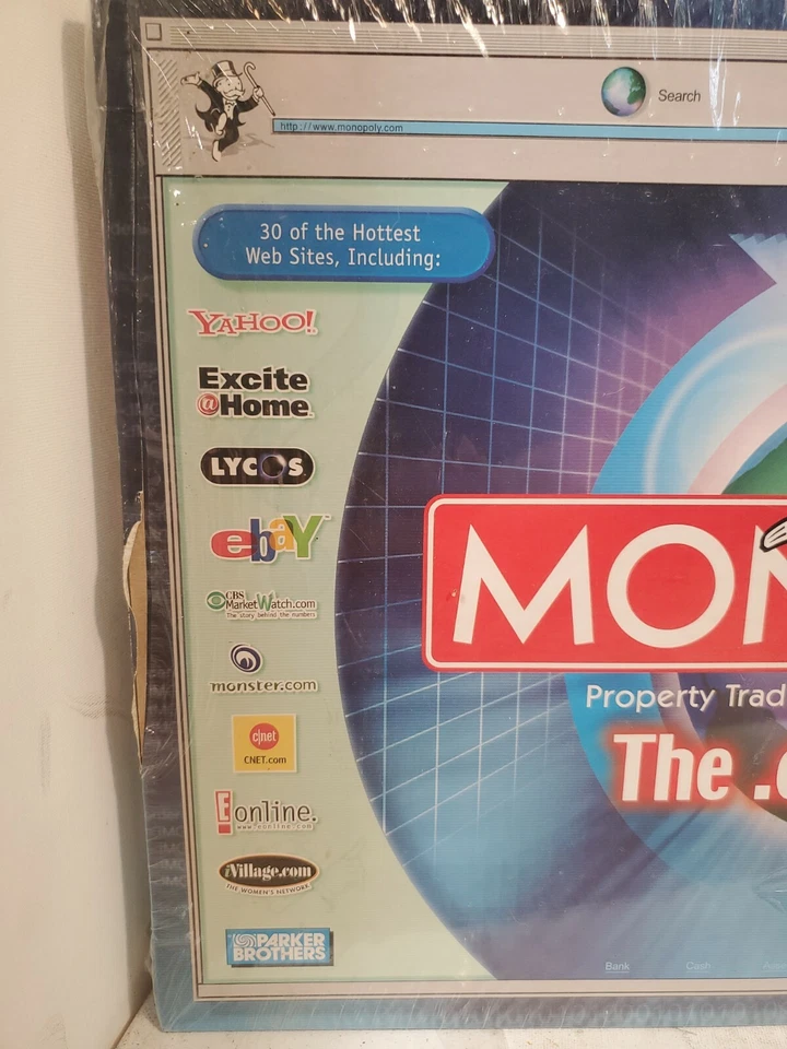 Monopoly The .Com Edition Board Game Brand NEW  - Image 2 of 4