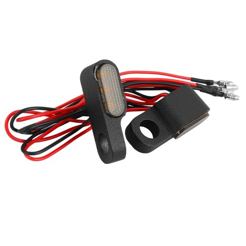 2x Flush Mount Motorcycle Turn Signals Blinker Light For Motorcycle Scooter ATV - Picture 3 of 8