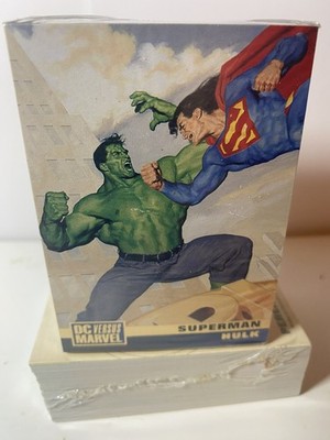 DC vs MARVEL - 100 Card Comic Set - Skybox