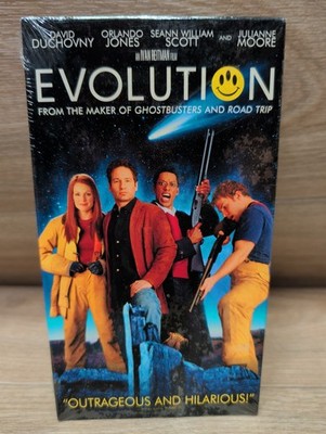 Evolution VHS Movie 2001 BRAND NEW SEALED Dreamworks David Duchovny Sci-Fi