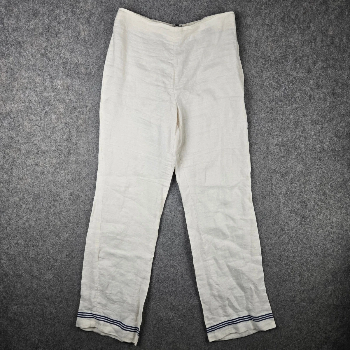 パンツ Ralph Lauren 90s Linen Stripe Slacks Ralph Lauren Striped Pants for Women for sale | eBay