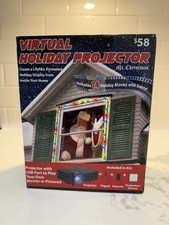 Mr. Christmas Indoor Virtual Holiday Projector Animated New In Box