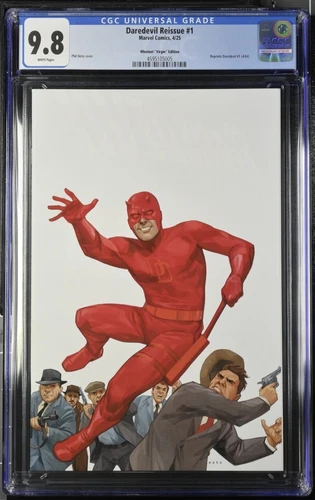 DAREDEVIL #1 CGC 9.8 PHIL NOTO 1:1200 VIRGIN WHATNOT VARIANT! FRESHLY GRADED!