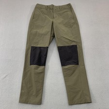 The North Face Pants Womens 2 Green Colorblock Knee Stretch Hiking Zip Pockets