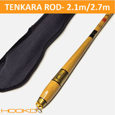 Telescopic  Tenkara  Fishing Whip Rod Light Portable 2.1m / 2.7m