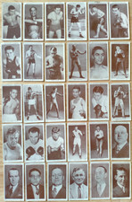 Churchman Boxing Personalities 1938 Choose Your Cards