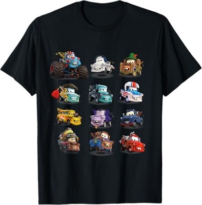 Disney Pixar s Cars Many Maters T-Shirt Size S - 5XL Gift For Friends