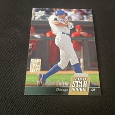 2010 Upper Deck Baseball Tyler Colvin Rookie Card Chicago Cubs #19 (B-4). rookie card picture