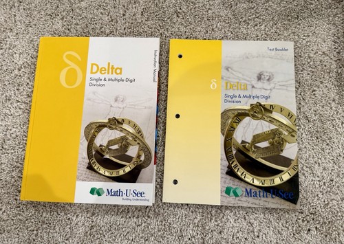 Math U See Delta Test Booklet & Workbook | eBay