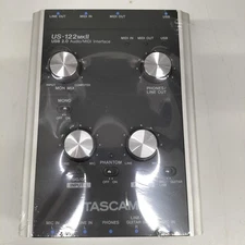 TASCAM US-144MKII 4-Ch USB Audio/MIDI Interface XLR Preamp Cubase