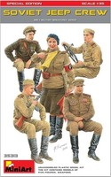 MiniArt 35313 Soviet Jeep Crew Spec. Ed. In 1:35 Figuren Bausatz Neu + OVP