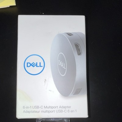 Dell DA305 6-in-1 USB-C Multiport Adapter Docking Station USB-C/A HDMI DP