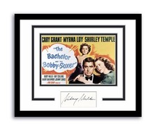 Bachelor and the Bobby-Soxer Sidney Sheldon Autographed 11x14 Framed Photo ACOA