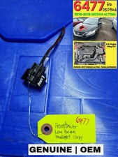 ✅Conector faro luz baja izquierda conductor Nissan Altima 2016-18 enchufe coleta☀️