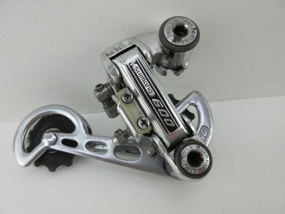 Cambio Shimano 600 Arabesque Gruppo Desviador Delantero Trasero Bicicleta de Carretera De Colección Foto 2 de 4