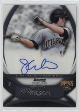 2010 Bowman Sterling Prospects Auto Justin Wilson #BSP-JW Auto 0l44