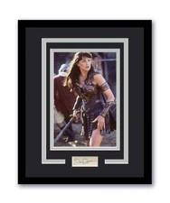 Xena Princess Warrior Lucy Lawless Autograph Signed 11x14 Framed Photo ACOA