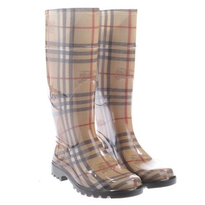 Burberry Gummistiefel 35 EUR Mehrfarbig Neu
