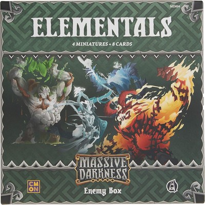 CMON Massive Darkness: Elementals, Multi-Color (50588) 