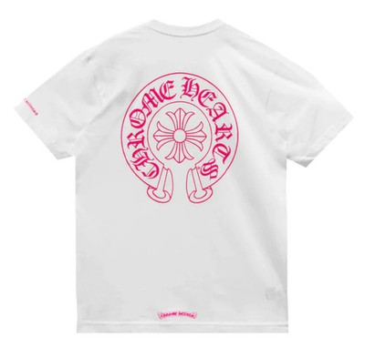 Chrome Hearts Horseshoe Plus Logo Pocket Short Sleeve Tee Shirt