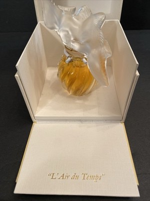 VTG NINA RICCI L'AIR DU TEMPS PARFUM PERFUME NIB 2 DOVES LALIQUE