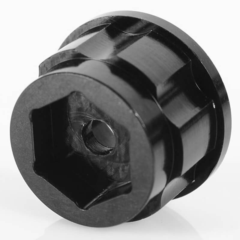 RC4WD 1.9""/2.2"" 6 Lug Steel Wheel Hex Hub +9 Offset
