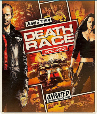 Death Race - Limited Edition Steelbook [Blu-ray] New!!!