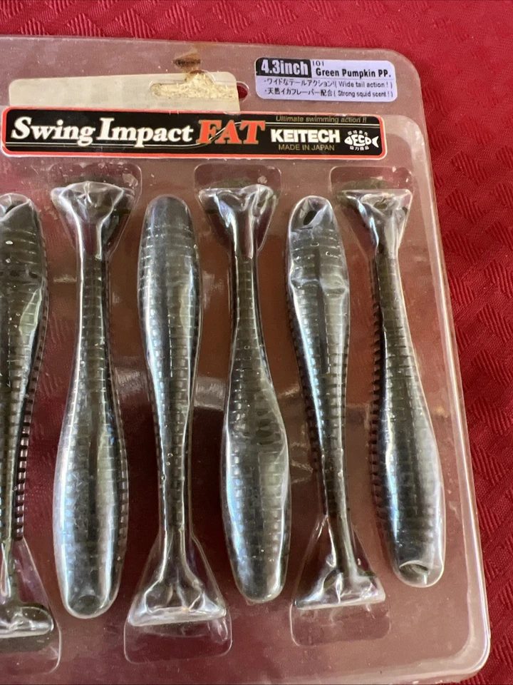 KEITECH Swing Impact Fat 4.3 Inch 6 Pack - Image 3 of 4
