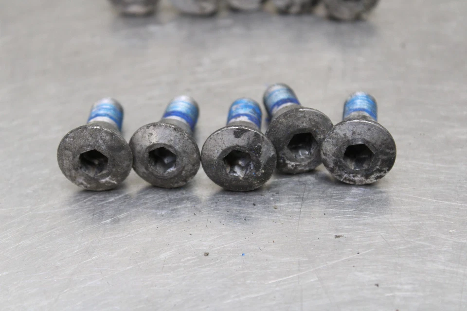 07-08 SUZUKI GSXR1000 GSXR 1000 FRONT BRAKE ROTOR BOLTS DISC HARDWARE SCREW SET - Изображение 4 из 4